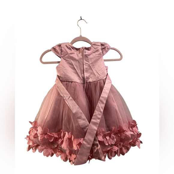 Barbie Core Pink Floral Tulle Dress Girls | Paris Hilton Trisha Paytas Y2K Style - Picture 6 of 14